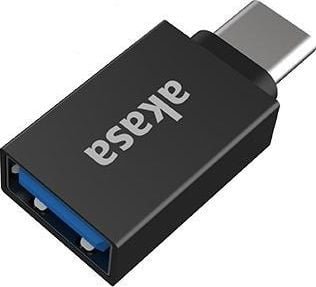 Adapter USB Akasa USB-C - USB Czarny AK-CBUB62-KT02