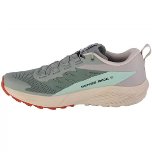 Buty Salomon Sense Ride 5 M (kolor Szary/Srebrny, rozmiar 42 2/3) - Buty sportowe męskie - miniaturka - grafika 2