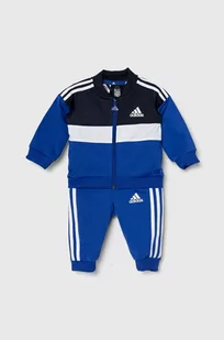 adidas dres niemowlęcy kolor niebieski - Komplety dla niemowląt - miniaturka - grafika 1