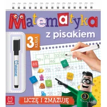 MATEMATYKA Z PISAKIEM KLASA 3 LICZĘ I ZMAZUJĘ Opracowanie zbiorowe - Książki edukacyjne - miniaturka - grafika 3