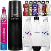 Saturatory - Saturator SodaStream Terra Black jedna butelka + 2 Butelka do Saturatora Sodastream Fuse Biała Pepsi (dek) + bolero - miniaturka - grafika 1