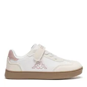 Buty dla dziewczynek - Sneakersy Kappa NF214809(DZ) Biały - miniaturka - grafika 1