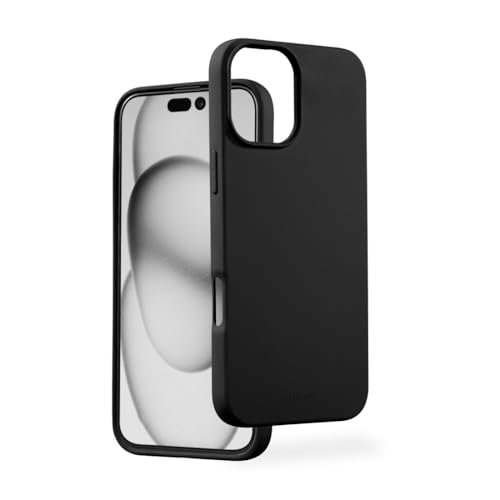 Hama Etui MagCase do iPhone 16 Plus (etui na telefon komórkowy, etui ochronne z tyłu, do Apple MagSafe, etui, odporne na zarysowania, dodatkowa ochrona aparatu i wyświetlacza, kompatybilne z