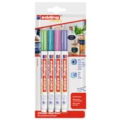 Markery do tablic - Edding Markery odporne na niskie temperatury 10 szt. czarne 8000 - miniaturka - grafika 1