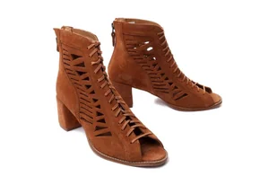 MACIEJKA 04040-29/00-5 rudy, trzewiki letnie damskie - Maciejka - Półbuty damskie - miniaturka - grafika 1