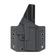Odzież taktyczna i umundurowanie - DoubleTap Gear - Kabura zewnętrzna OWB - Glock 19 - Kydex - Czarna - miniaturka - grafika 1