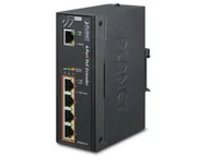 Switche - Planet Gigabit PoE Extender 60 watów 1-Port Ultra PoE to 4-Port 802.3 AF/AT IPOE-E174 - miniaturka - grafika 1