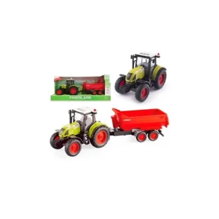 Traktor z przyczepą światło i dźwięk - Lena - Samochody i pojazdy dla dzieci - miniaturka - grafika 1