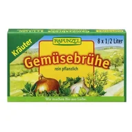 Buliony i przyprawy w kostkach - RAPUNZEL (kremy orzechowe, kostki, ketchupy, inne BULION - KOSTKI WARZYWNE Z ZIOŁAMI (ZIELONE) BIO 8x10,5 g - RAPUNZEL BP-4006040004608 - miniaturka - grafika 1