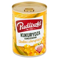 Warzywa w marynacie - Pudliszki KUKURYDZA KONSERWOWA 400G - miniaturka - grafika 1
