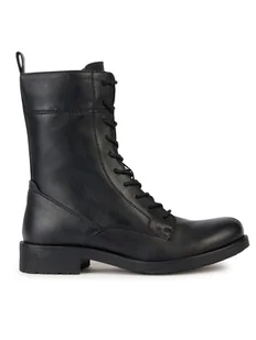 Geox Botki D Rawelle D366RA 000TU C9999 Czarny - Botki damskie - miniaturka - grafika 1