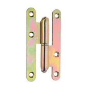 Zawiasy, okucia i inne akcesoria - Zawias wyciągany Paris lewy ocynk 110 x 55 - miniaturka - grafika 1