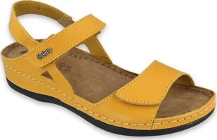 Inblu Inblu - Obuwie buty damskie sandały skórzane 37 - Sandały damskie - miniaturka - grafika 1