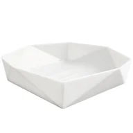 Mydelniczki i dozowniki mydła - Mydelniczka Diamond biały - miniaturka - grafika 1