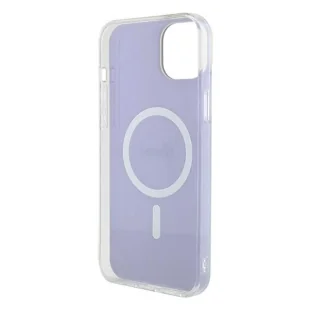 Etui Guess IML Iridescent MagSafe do iPhone 15 Plus - fioletowe - Etui i futerały do telefonów - miniaturka - grafika 7