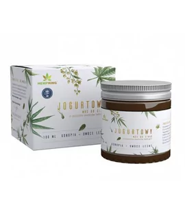Jogurtowy Mus Konopny do Ciała Owoce Leśne 100ml - Balsamy i kremy do ciała - miniaturka - grafika 1