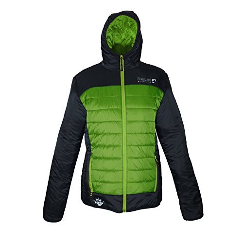 Deproc Active męska kurtka puchowa Deproc Xlight Gilmour Bic męska kurtka, limonkowa, 5XL
