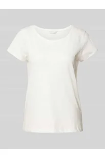 T-shirt o kroju regular fit z czystej bawełny - Tom Tailor - Koszulki i topy damskie - miniaturka - grafika 1