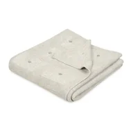 Koce i narzuty dla dzieci - BabyMatex Kocyk bambusowy 80x100 Accent beżowy - miniaturka - grafika 1