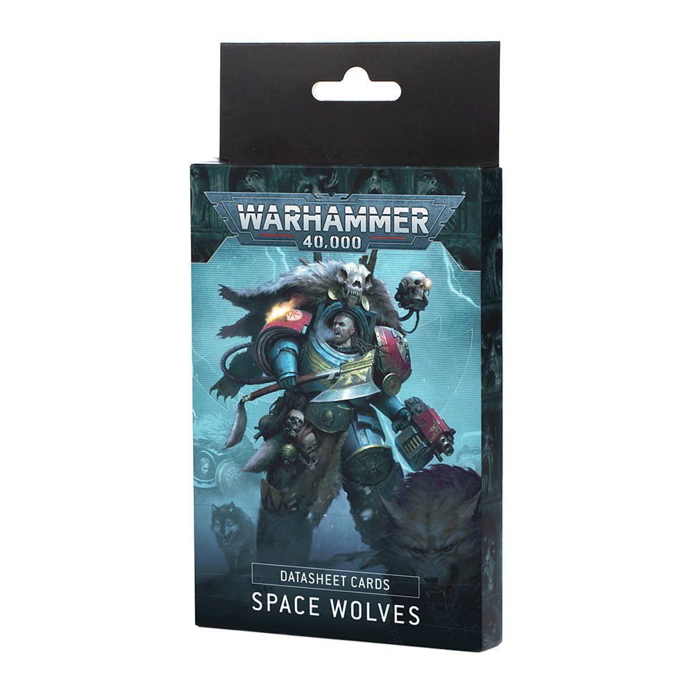 Datasheet Cards Space Wolves 2025, Warhammer 40000