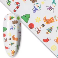 Ozdoby do paznokci - Folia transferowa Christmas 100 cm Nr 20 - miniaturka - grafika 1