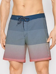 Quiksilver Szorty kąpielowe Surfsilk Massive 17\ EQYBS04660 Granatowy Regular Fit - Kąpielówki męskie - miniaturka - grafika 1
