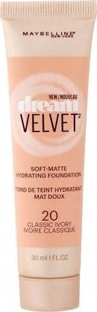Maybelline Maybelline, Dream Velvet, Soft Matte, Cream Foundation, 20, Classic Ivory, 30 ml For Women