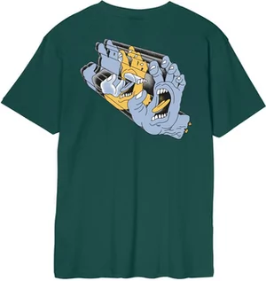 Koszulki męskie - t-shirt męski SANTA CRUZ DISSECT HAND TEE Spruce - grafika 1
