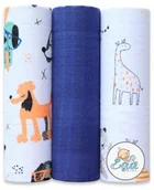 Koce i narzuty dla dzieci - Pielucha tetra 3 szt. 70/80 Zestaw 3 CH-6742 EgaKids - miniaturka - grafika 1