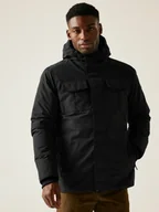 Kurtki męskie - Regatta Kurtka przejściowa "Eamont" w kolorze czarnym - miniaturka - grafika 1