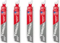 Brzeszczoty - Milwaukee MILWAUKEE BRZESZCZOT DO PIŁY SZABLASTEJ 150 TCT TORCH /5szt. - miniaturka - grafika 1