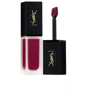 Yves Saint Laurent Tatouage Couture Velvet Cream silnie pigmentowana kremowa szminka z matowym wykończeniem odcień 209 Anti Social Prune 6 ml - Szminki - miniaturka - grafika 1