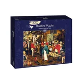 Puzzle - Bluebird Puzzle 1000 elementów. Chłopskie wesele, Brueghel - miniaturka - grafika 1
