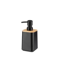 Mydelniczki i dozowniki mydła - Dozownik na mydło MORENO czarny - miniaturka - grafika 1