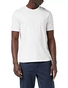 Armani Exchange t-shirt męski 8nztcd, biały, M - Koszulki męskie - miniaturka - grafika 1