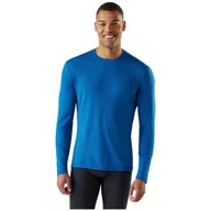 Koszulki sportowe męskie - Męska koszulka Smartwool M Classic Thermal Merino Base Layer Crew Rozmiar: XL / Kolor: niebieski - miniaturka - grafika 1