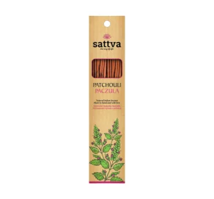 Sattva Sattva Kadzidełka Naturalne Paczula 15 szt 4C83-79110 - Kadzidła i dodatki - miniaturka - grafika 2