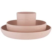 Sztućce dla dzieci - Zestaw naczyń LOVI 21/533 Bei Nude Piaskowy - miniaturka - grafika 1