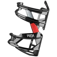 Akcesoria rowerowe - Koszyk bidonu ELITE Prism LEWY Glossy Red czarno-czerw - miniaturka - grafika 1