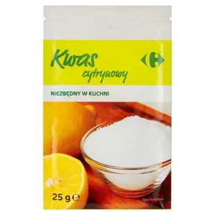 Carrefour Kwas cytrynowy 25 g - Dodatki do ciast w proszku - miniaturka - grafika 1