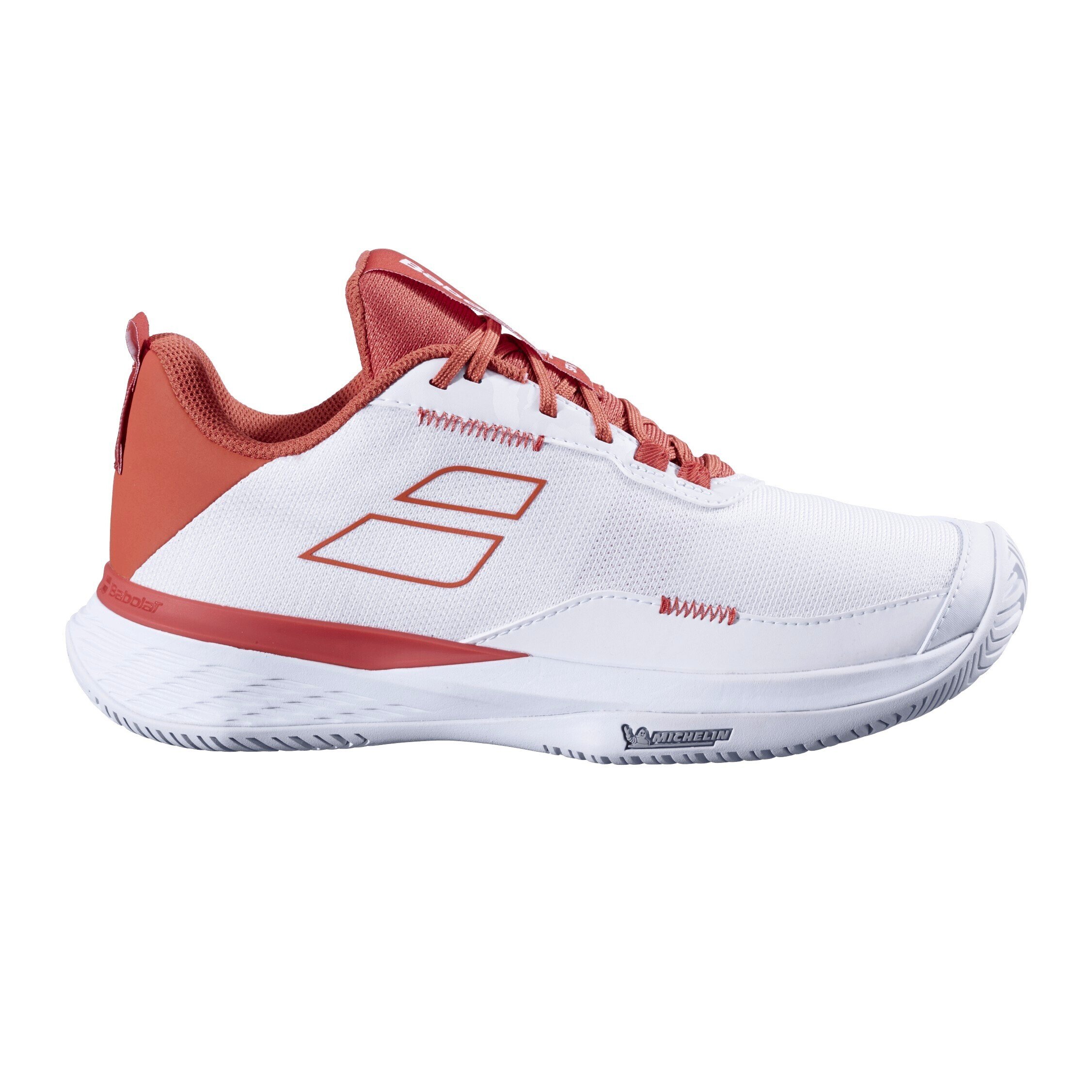 Damskie buty tenisowe Babolat SFX Evo All Court Women White/Terra Cotta EUR 38,5