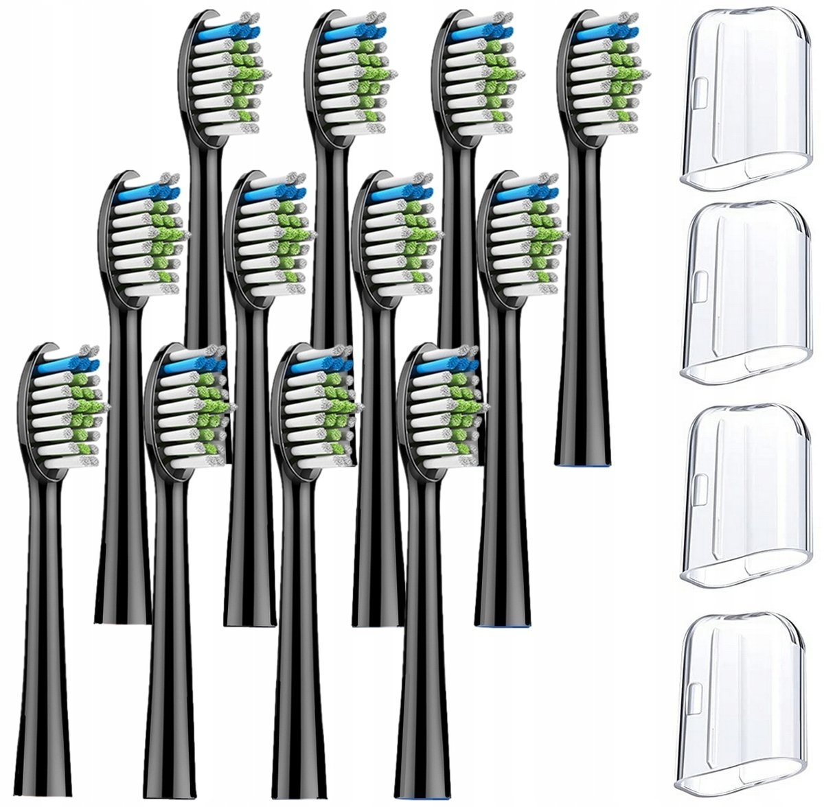 8X KOŃCÓWKI DO SZCZOTECZKI PHILIPS SONICARE ZAMIENNIKI GŁÓWKI WKŁADY ZAPAS