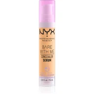 Korektory do twarzy - NYX Professional Makeup Bare With Me Concealer Serum Golden - miniaturka - grafika 1