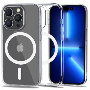 Etui Izmael Magsafe do Apple iPhone 12 Pro - przezroczyste KP23625 - Etui i futerały do telefonów - miniaturka - grafika 1