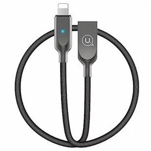 USAMS Kabel power-off U-Sun IPYSUSB201 Lightning 1,9m czarny - Kable USB - miniaturka - grafika 1