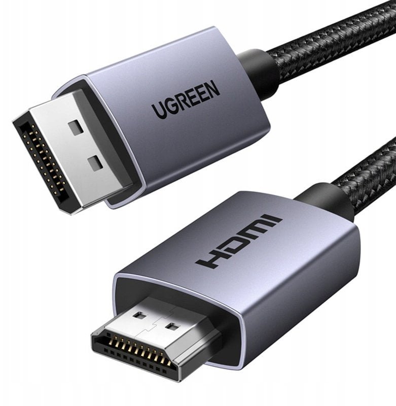 Ugreen Kabel DisplayPort do HDMI DP123 4K 30Hz, 2m 55492-0