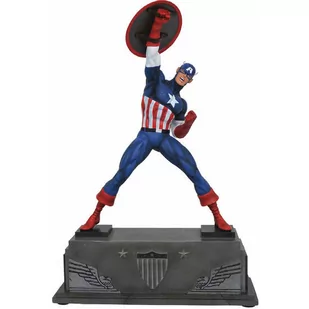 ESTATUA RESINA CAPITAN AMERICA MARVEL 30CM - Figurki dla dzieci - miniaturka - grafika 1