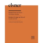 Podręczniki dla szkół zawodowych - Elsner Sonata D-dur op.10 nr 2 na fortepian i skrzypce - miniaturka - grafika 1