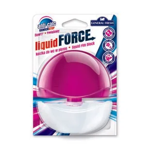 Kostka do wc w płynie, Liquid Force, 55 ml, kwiat, General Fresh - Środki do WC - miniaturka - grafika 1