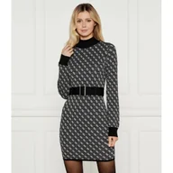 Sukienki - GUESS Sukienka z paskiem LISE - miniaturka - grafika 1